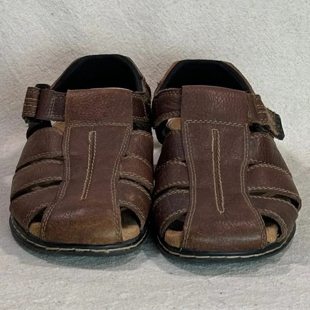 Dr. Scholl's 'Camden' Closed Toe Fisherman Sandals Mens Size 10M